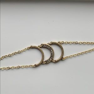 Lunette Triple Crescent Bracelet